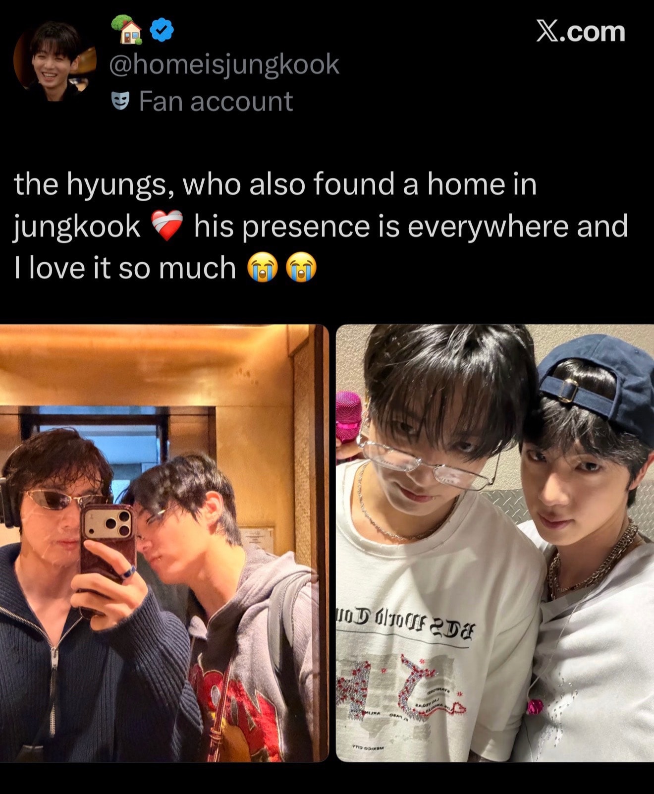 Jinkook pairing