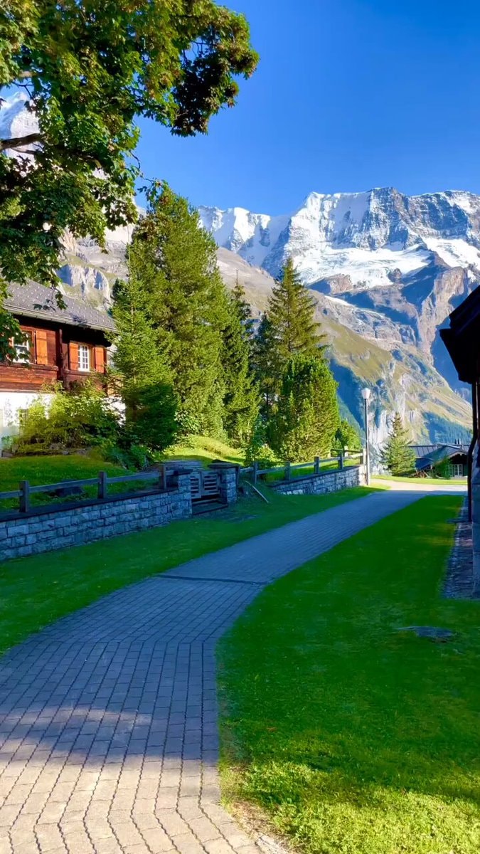 Mürren Switzerland mountain landscape