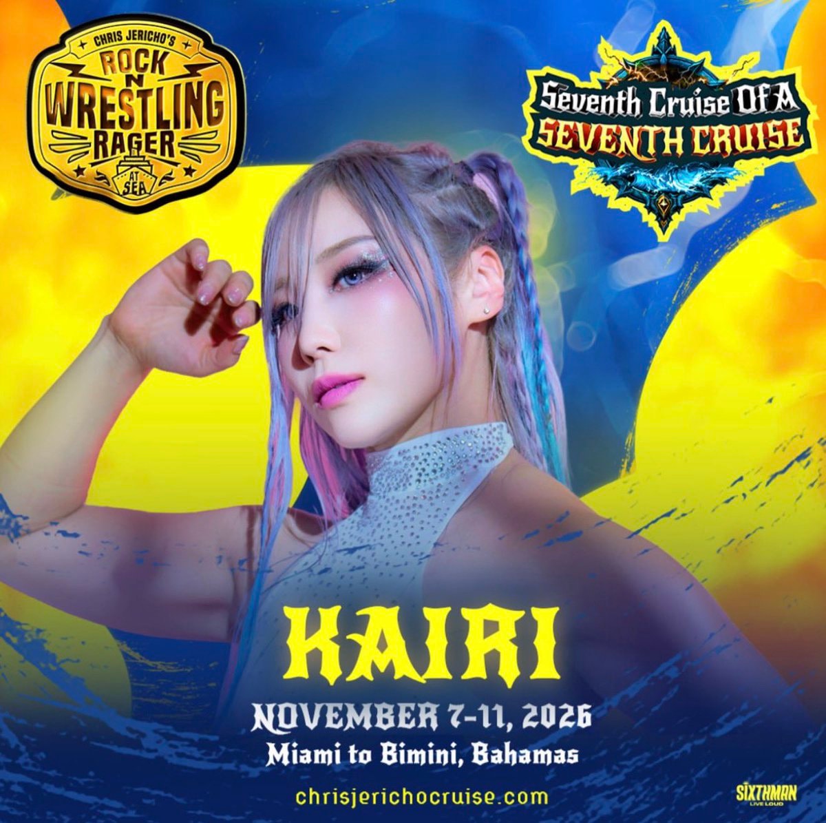Kairi Rock N Wrestling Rager At Sea