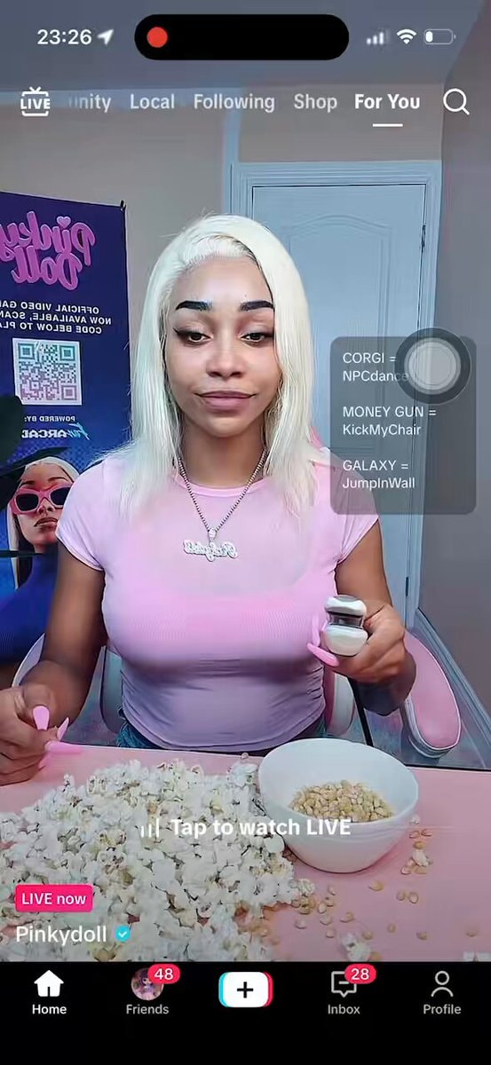 Pinky Doll NPC TikToker still active