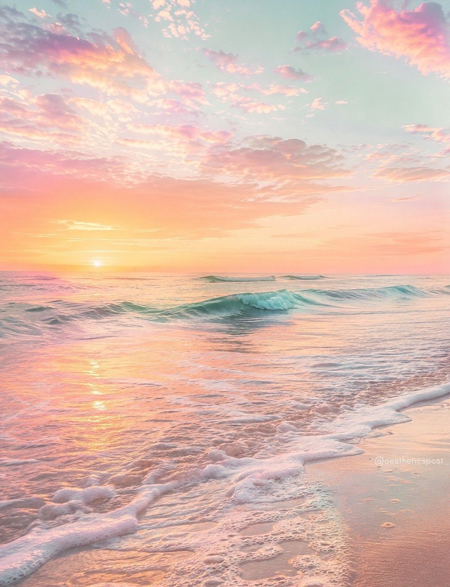 pastel sunrise