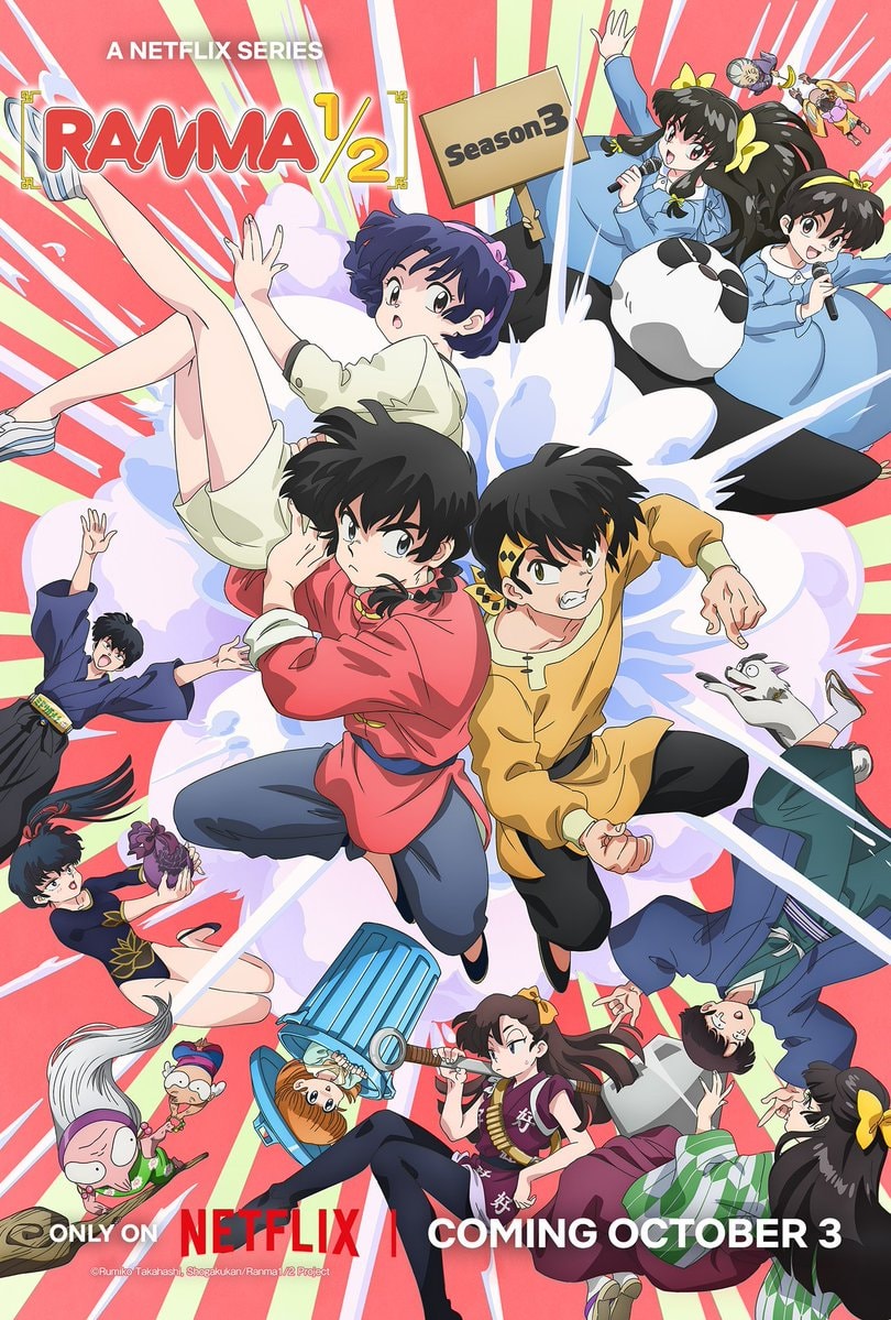 Ranma 1/2 Season 3 Netflix October 2026