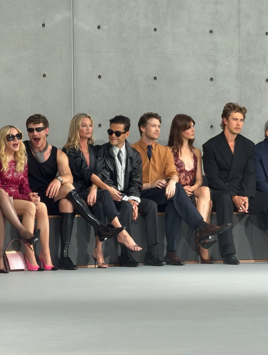 Saint Laurent Men's front row Madonna