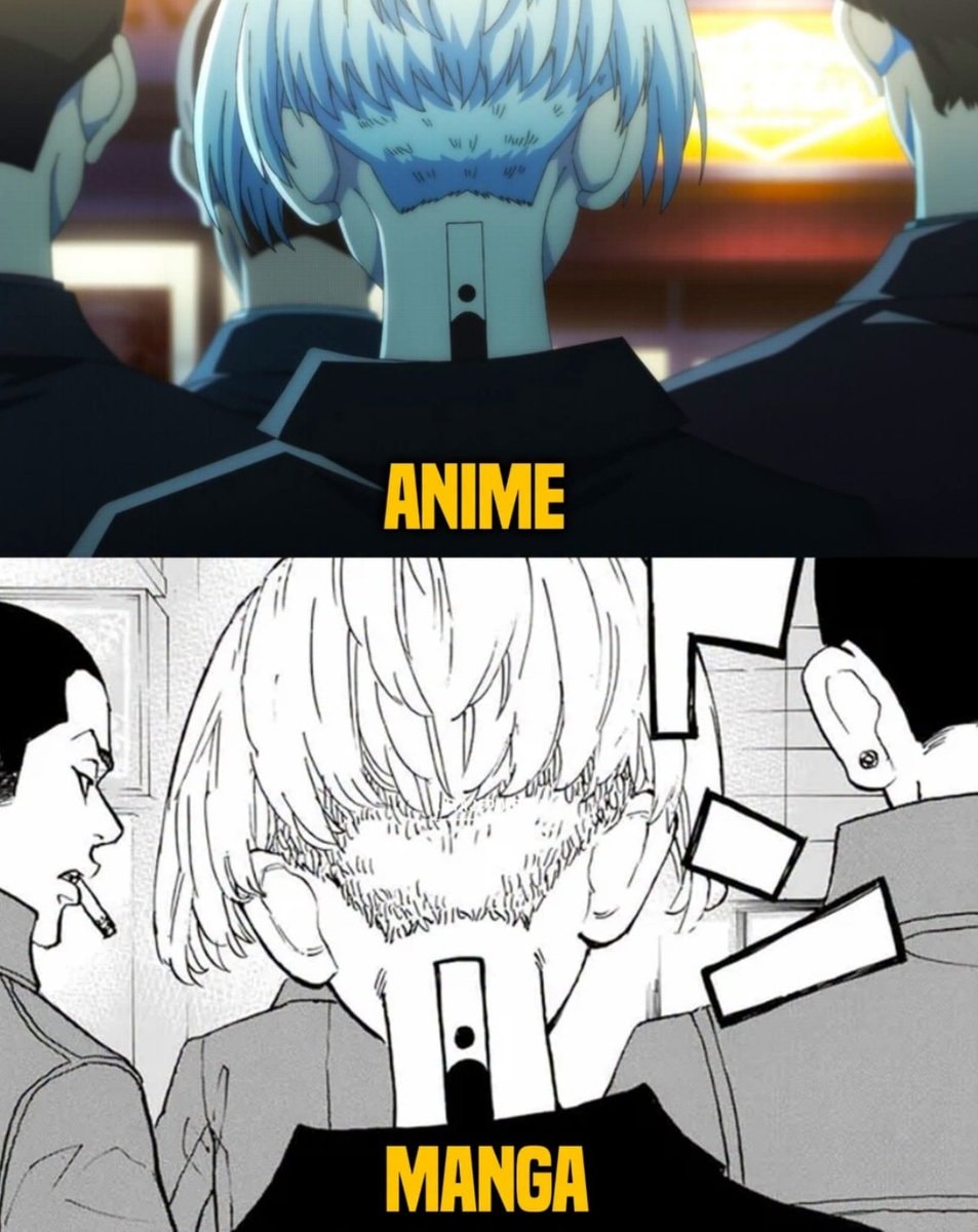 anime vs manga split screen