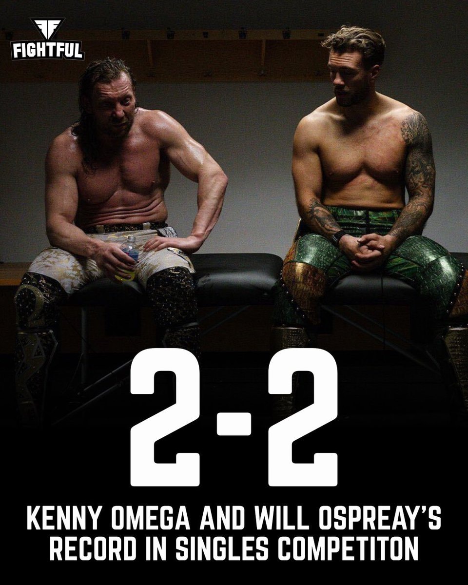 Will Ospreay vs Kenny Omega record