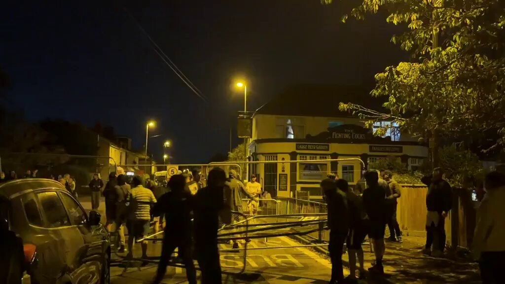 Gosport locals block import at The Fighting Cocks
