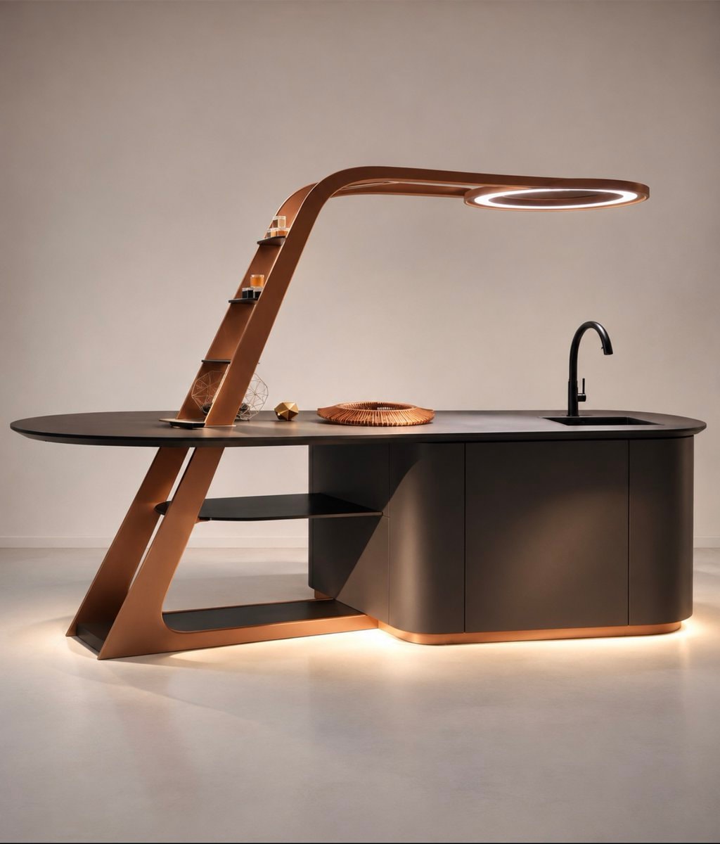 bronze and black kitchen concept (photo 2 of 2)