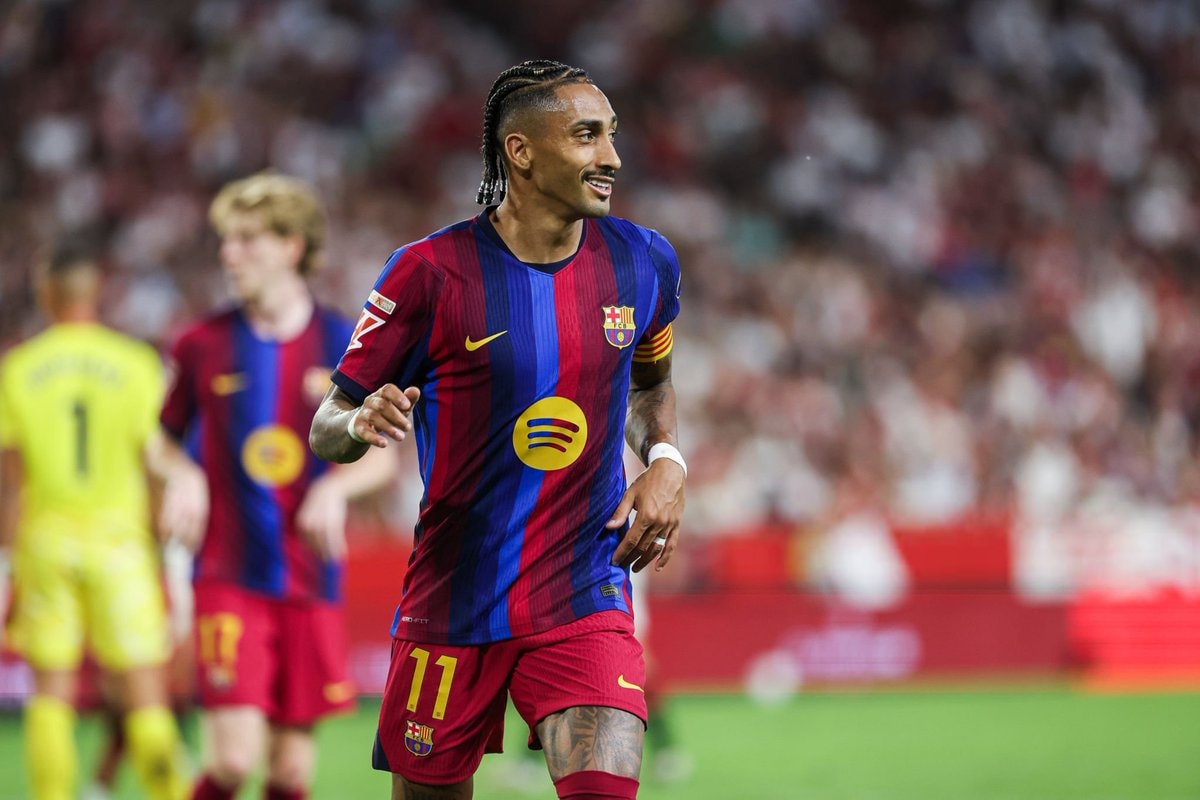 Raphinha Barcelona hat trick record