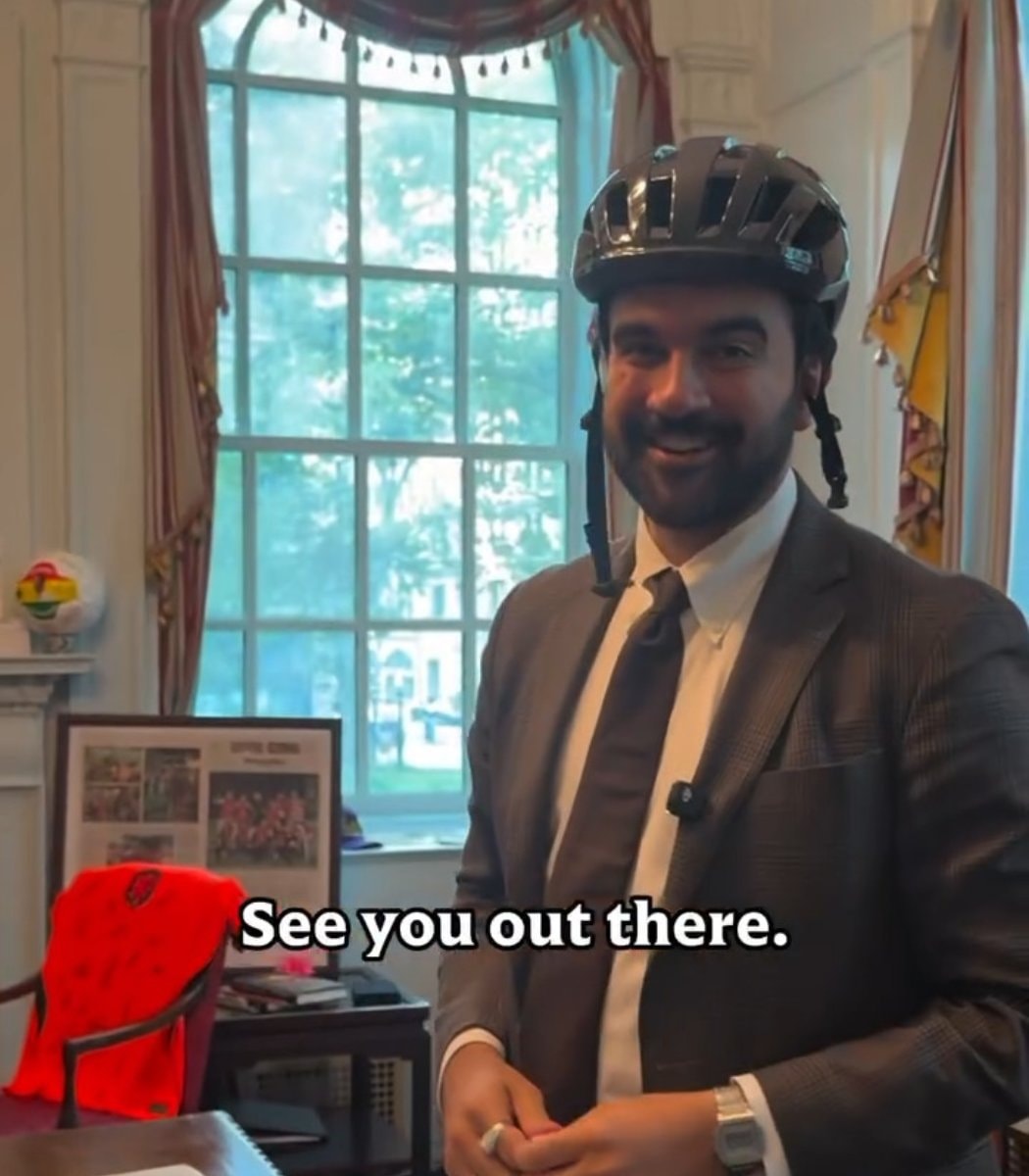 NYC Mayor Zohran Mamdani Citi Bike (photo 2 of 2)