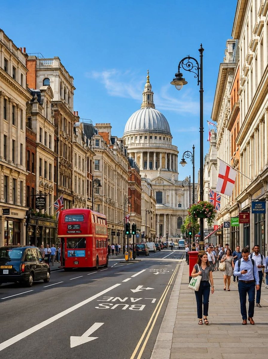London street scene