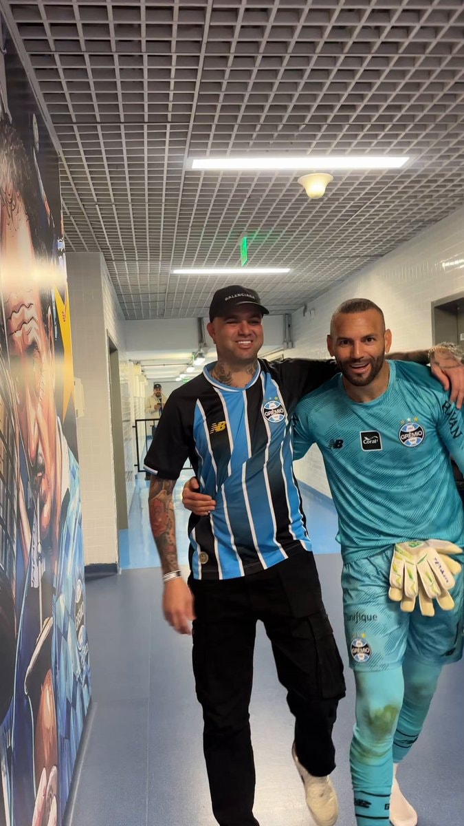 Luan at Arena do Grêmio