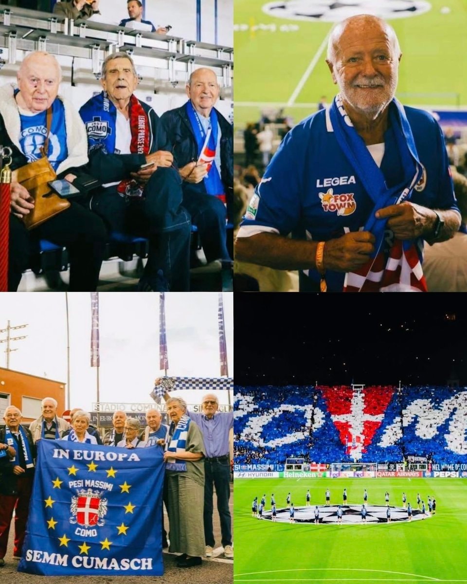 Como Champions League milestone