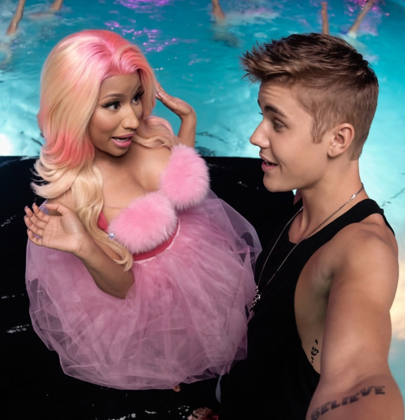 Justin Bieber Nicki Minaj Beauty and a Beat