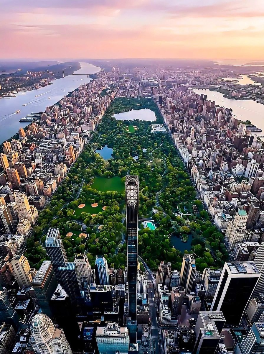New York City aerial view