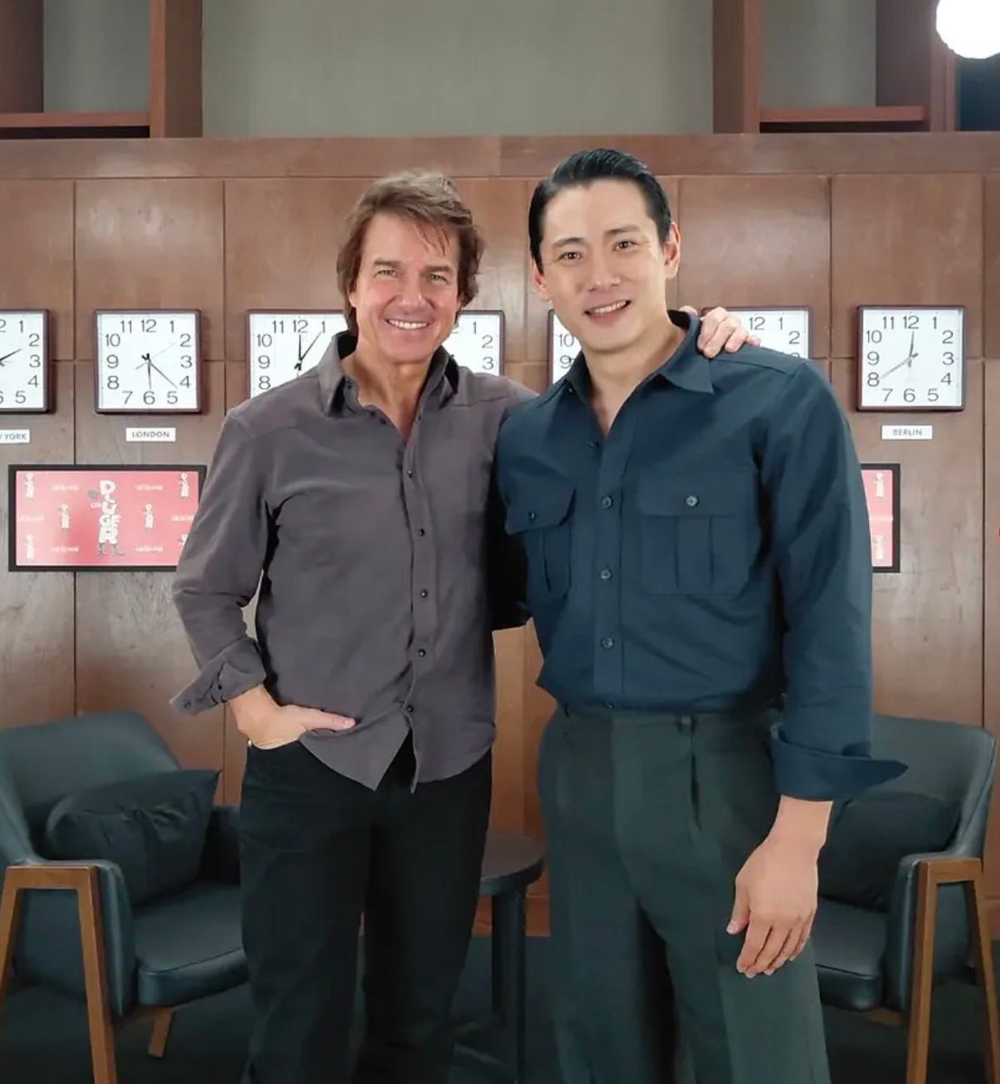 Tom Cruise and Teo Yoo photos