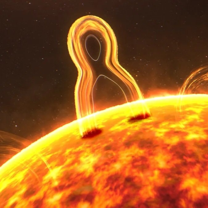 Solar flare study Nature