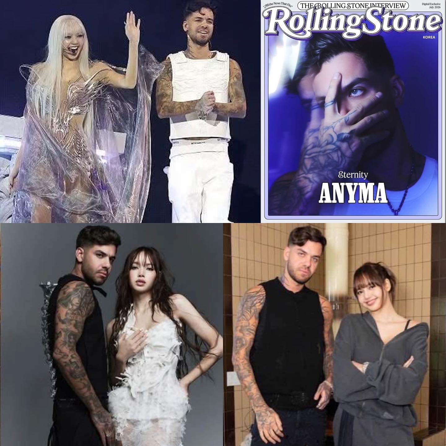Anyma Rolling Stone Korea interview BAD ANGEL Lisa