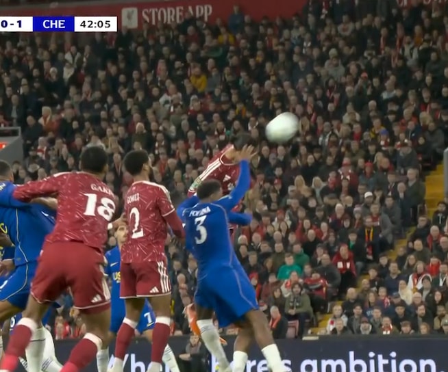 Fofana handball penalty shout