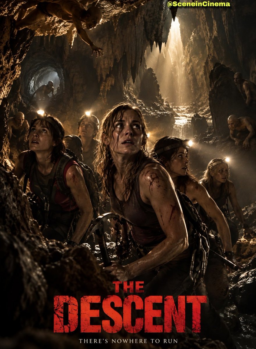 The Descent 2005 horror movie