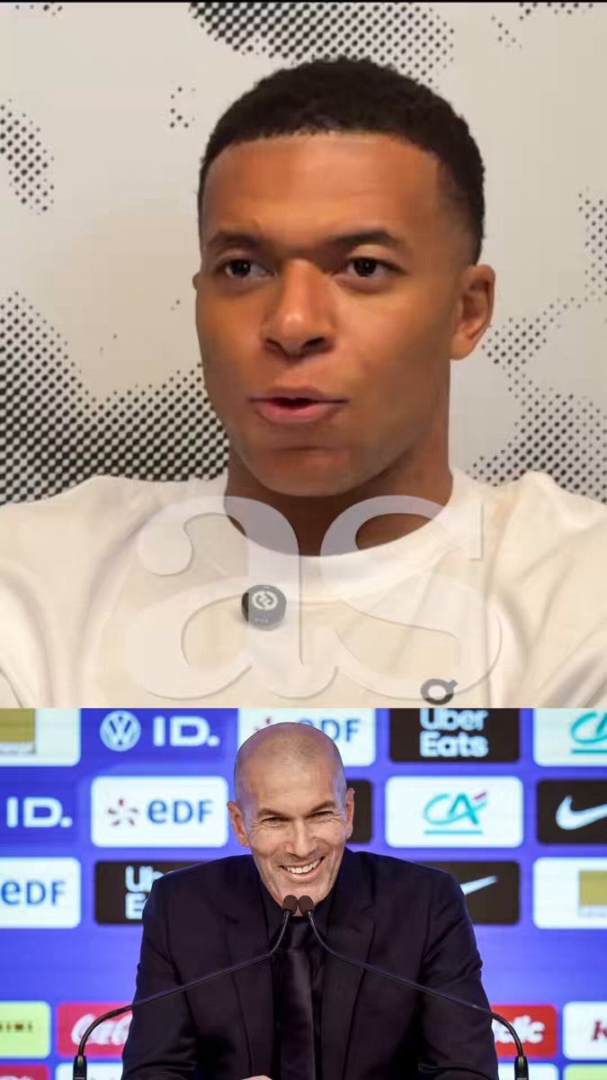 Mbappé on Zidane coaching France