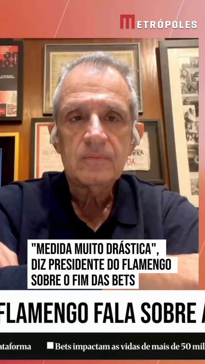 Flamengo president on betting ban