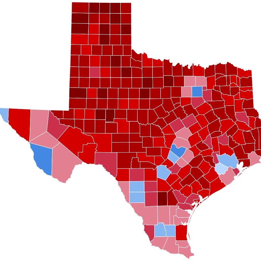 Ken Paxton Greg Abbott Texas early voting (photo 2 of 2)