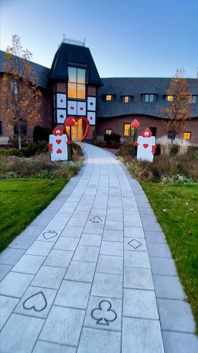 hospital with playing card building design