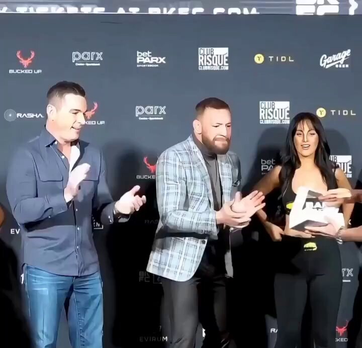 Conor McGregor takes back from opponent Conor McGregor takes back from opponent