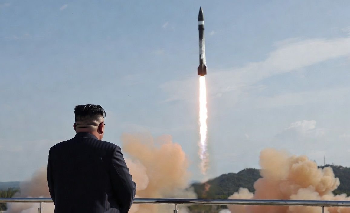 North Korea ballistic missile launch (photo 2 of 2) North Korea ballistic missile launch (photo 2 of 2)