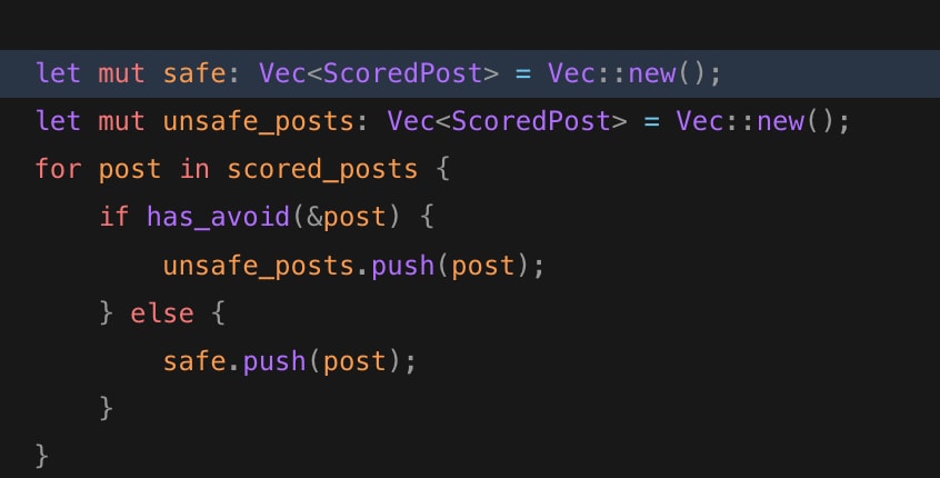 Ad safety logic for feed ranking