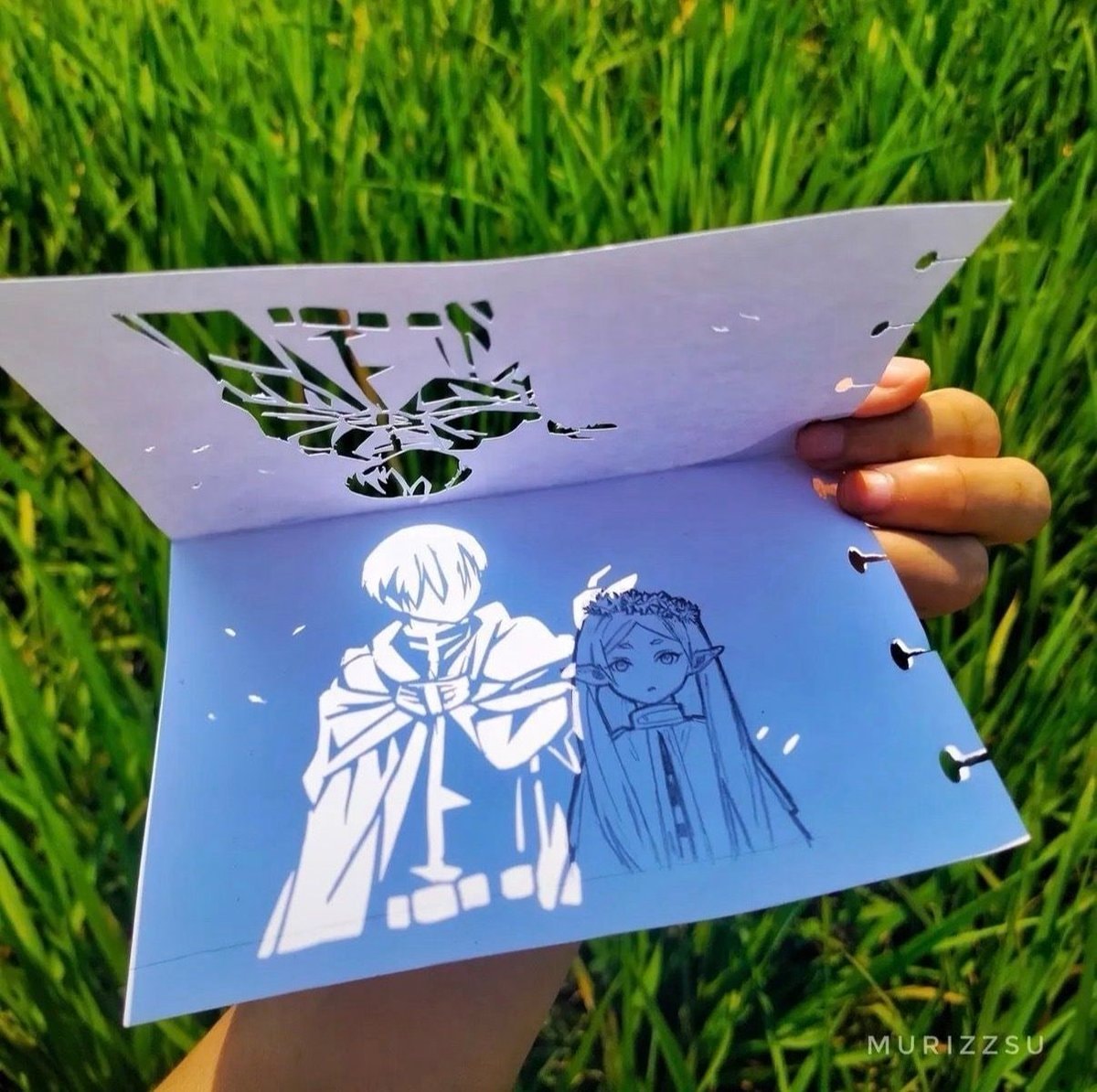 Frieren Himmel anime art