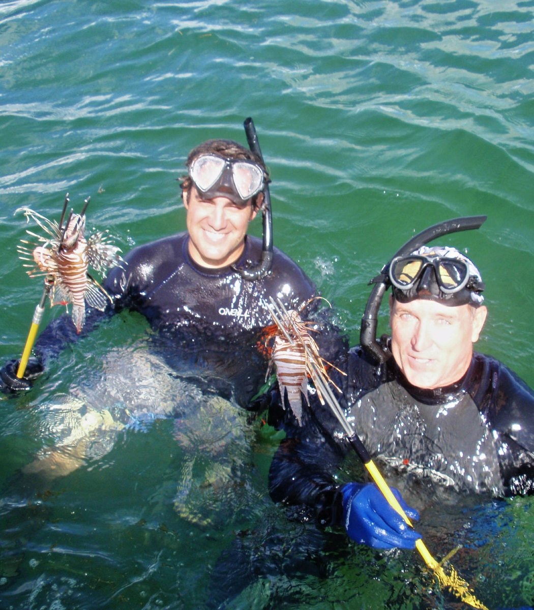 Porto Seguro lionfish bounty program