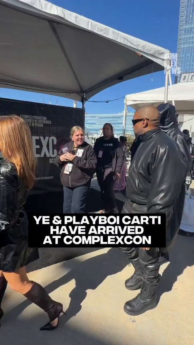 Ye Playboi Carti ComplexCon
