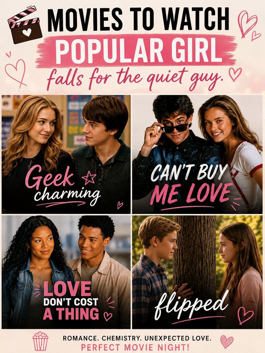 Popular girl falls for quiet guy movies Popular girl falls for quiet guy movies