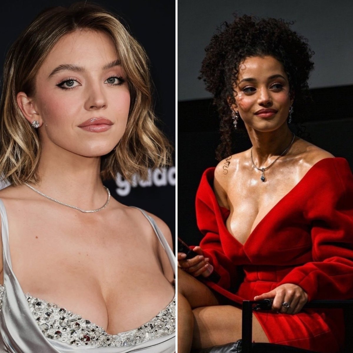 Chase Infiniti and Sydney Sweeney comparison