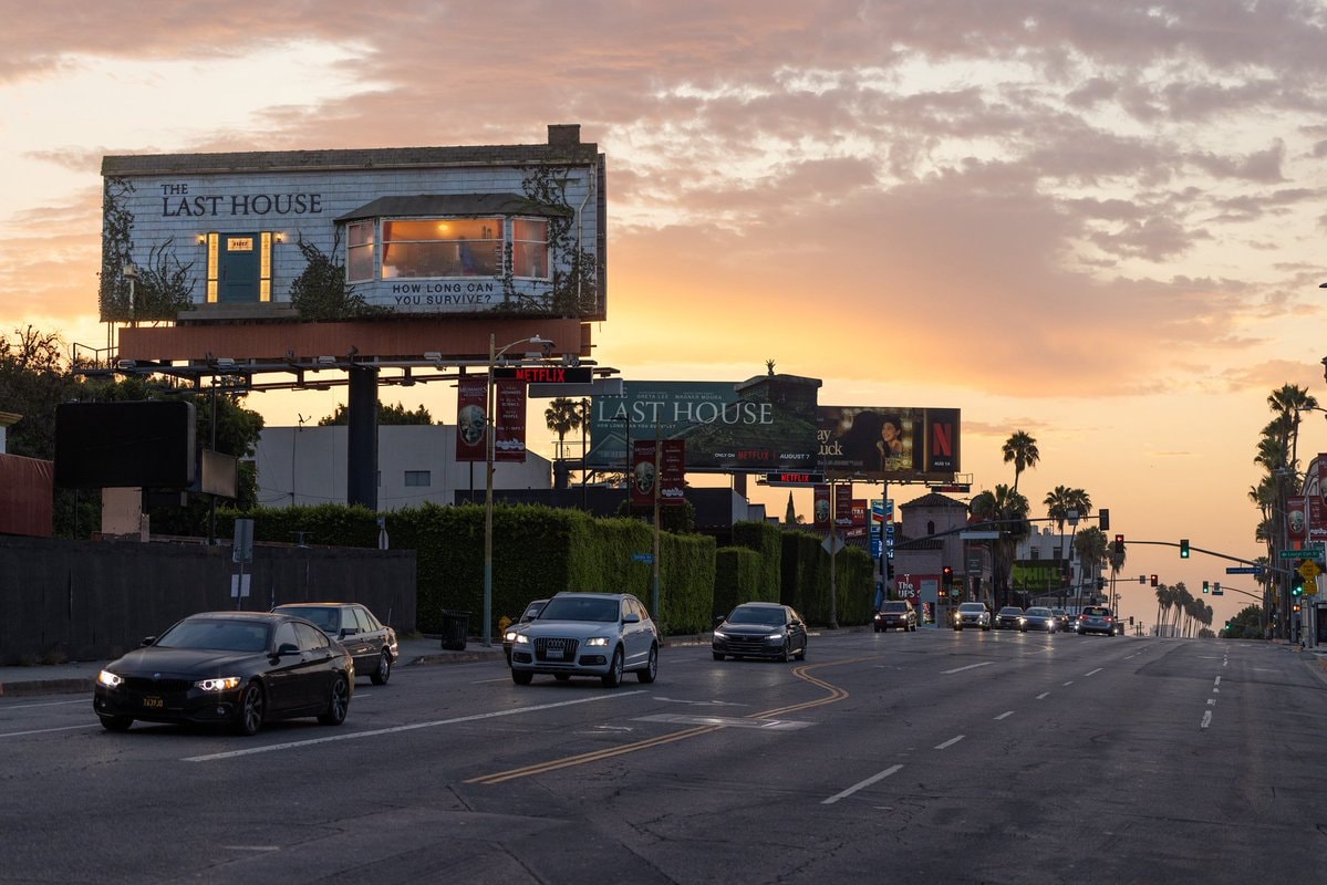 THE LAST HOUSE billboard Sunset Blvd (photo 4 of 4)