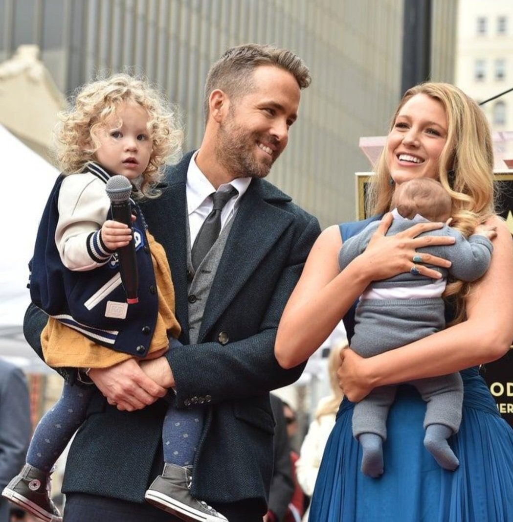 Ryan Reynolds Blake Lively family ❤️