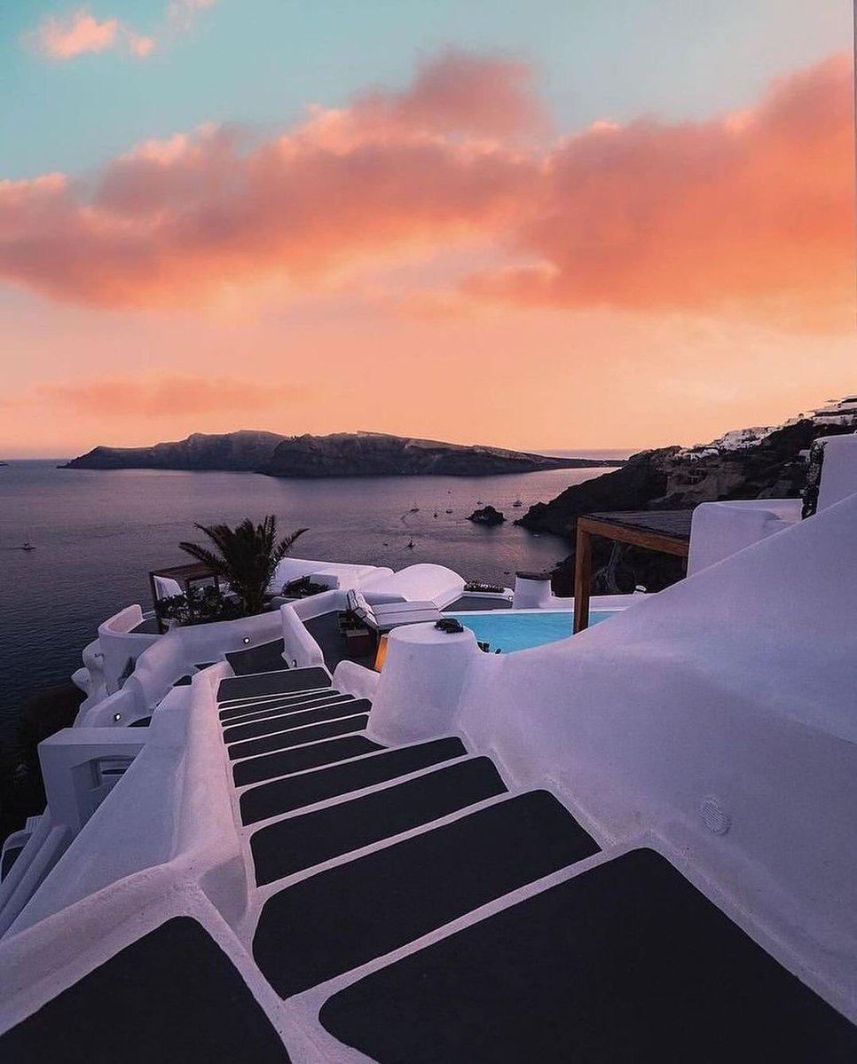 Santorini Greece sunset