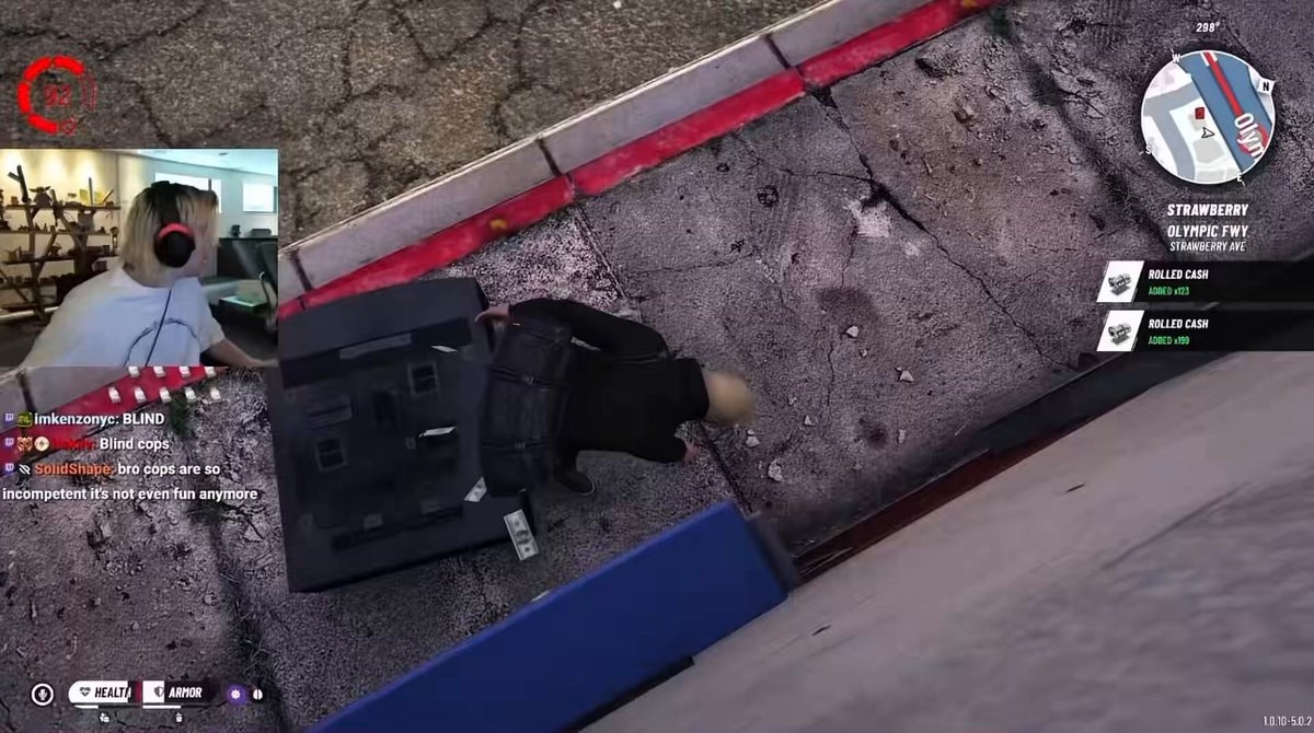 xQc rat food delivery story