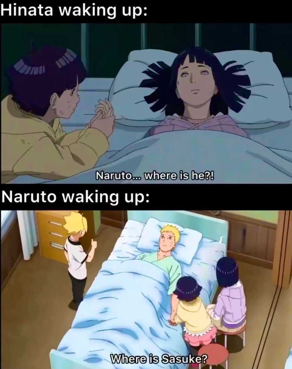 Hinata Naruto Sasuke hospital wake up Hinata Naruto Sasuke hospital wake up