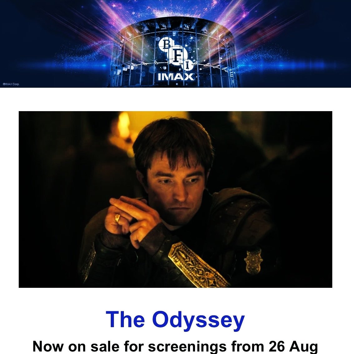 The Odyssey BFI IMAX record opening weekend