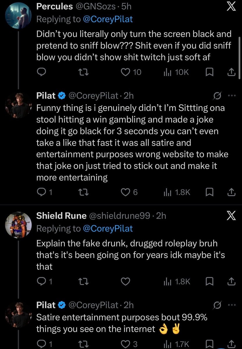 Pilat explains Twitch suspension (photo 2 of 2)
