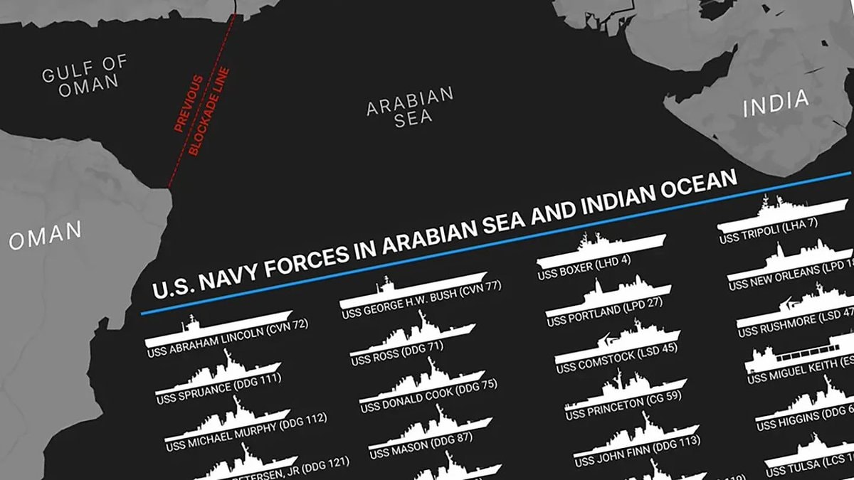 U.S. Navy logistics off Iran (photo 4 of 4)