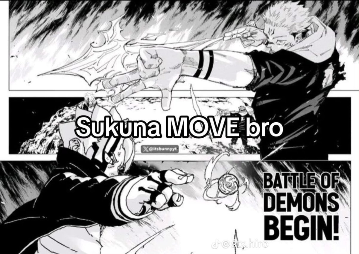 Sukuna move bro