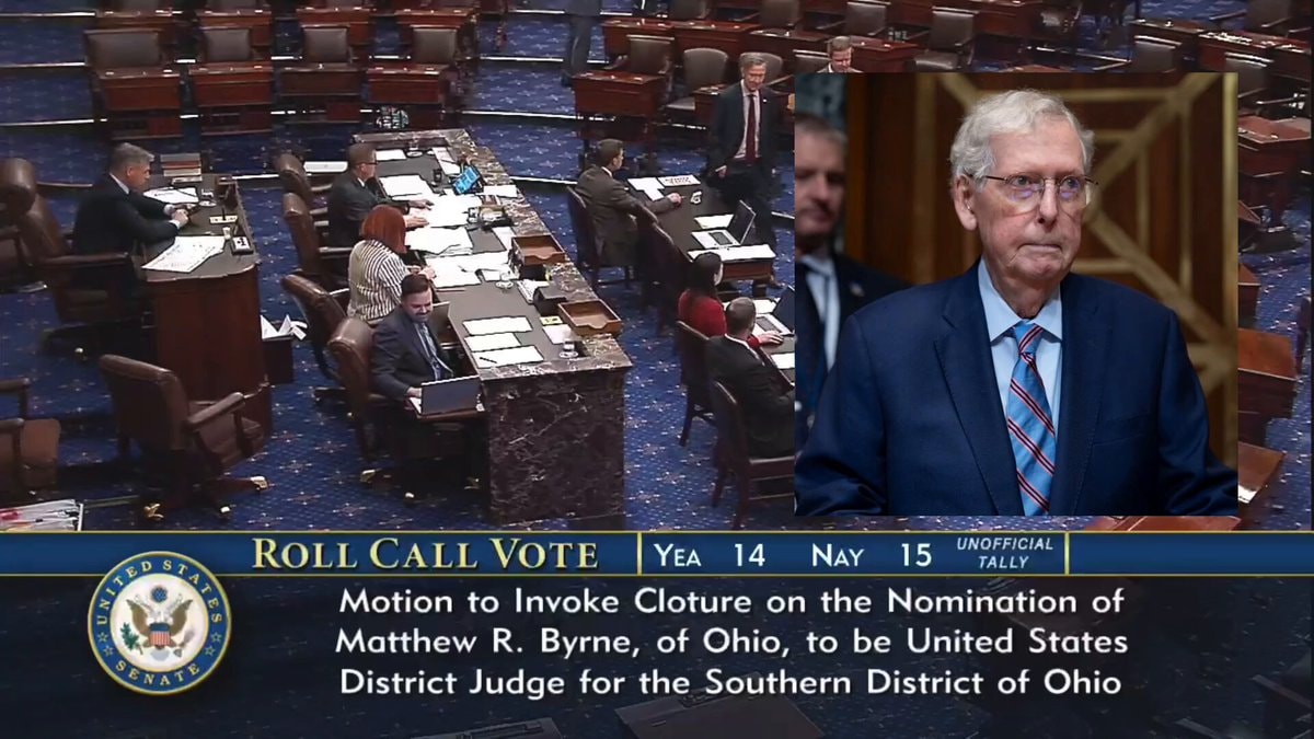 Mitch McConnell returns to Senate floor