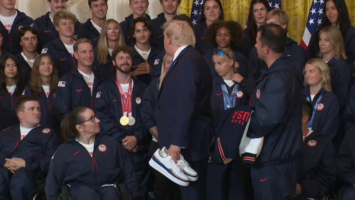 Team USA athletes Oval Office invite