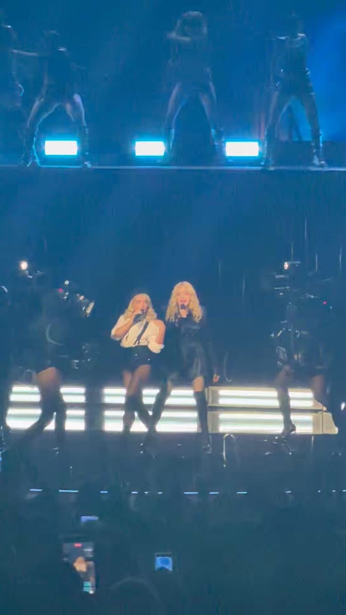 Madonna Sabrina Carpenter VMA opening Madonna Sabrina Carpenter VMA opening