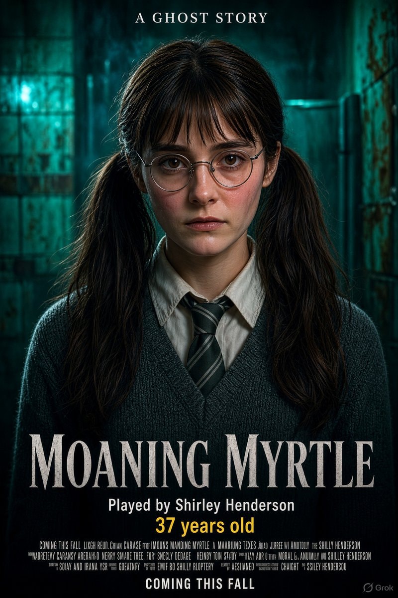 Shirley Henderson Moaning Myrtle casting