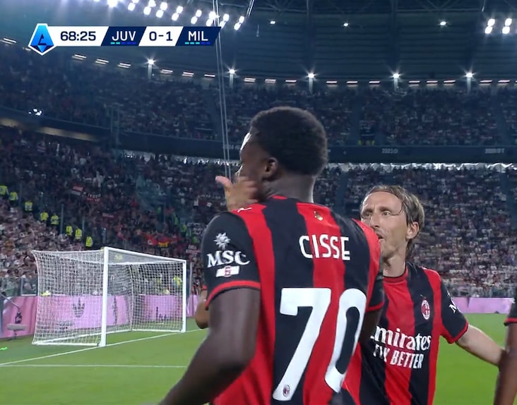 Cisse 19 goals for AC Milan