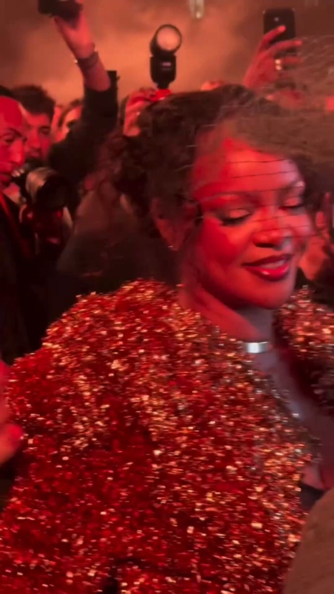 Rihanna with Mel Ottenberg